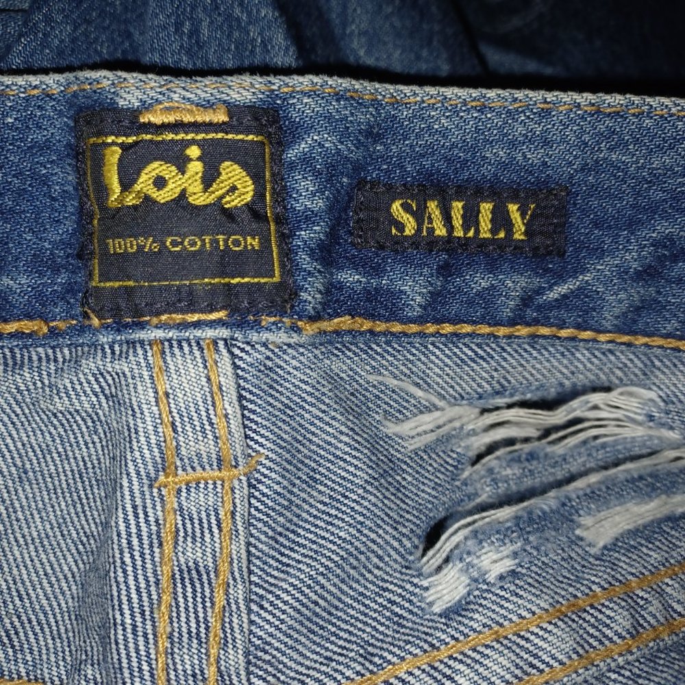 LOIS SALLY DISTRESSED JEANS - Picture 12 of 12